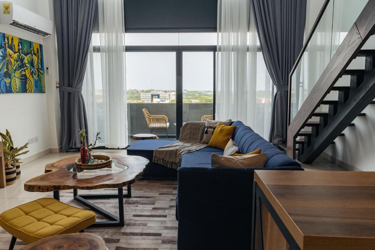 The Avery Loft At Embassy Gardens, Cantonments 阿克拉 外观 照片