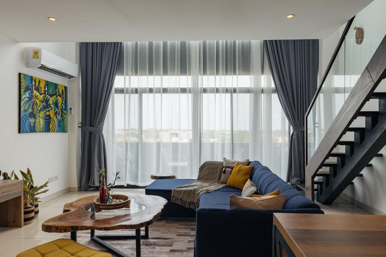 The Avery Loft At Embassy Gardens, Cantonments 阿克拉 外观 照片