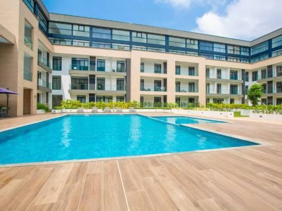 The Avery Loft At Embassy Gardens, Cantonments 阿克拉 外观 照片